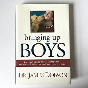 Bringing Up Boys by Dr. James Dobson Hardcover Book, Tyndale Momentum 2001